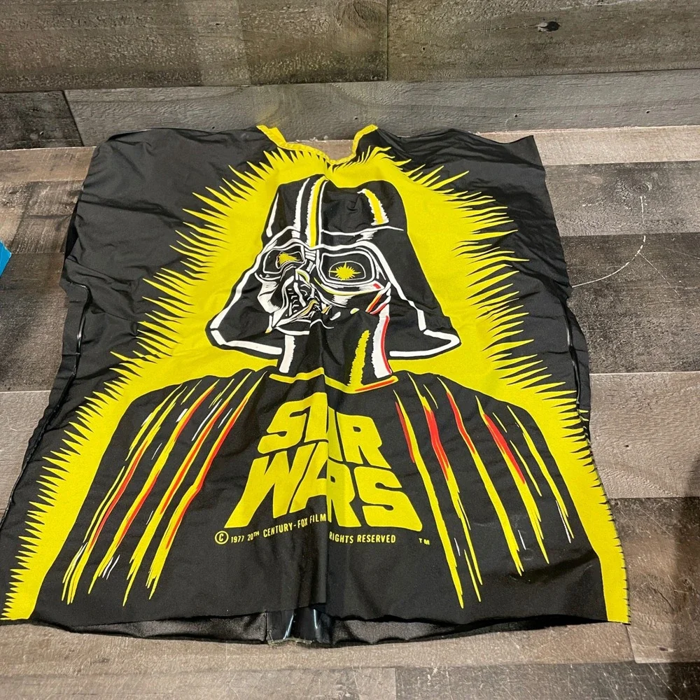 Vintage 1977 Ben Cooper Star Wars Darth Vader Costume Mask Original Box 70s Toy